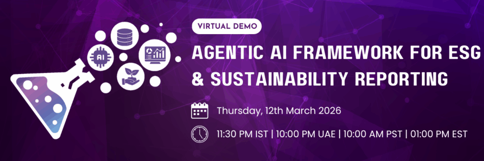 Agentic AI Framework for ESG & Sustainability Reporting | Systech ...