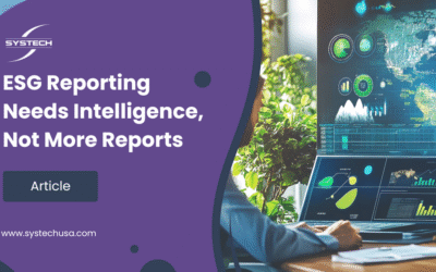 ESG Reporting Needs Intelligence, Not More Reports