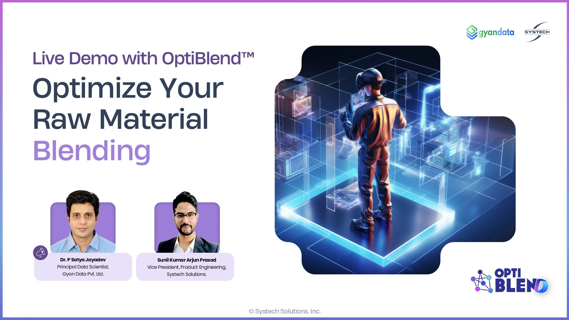 Optimizing Raw Material Blending with OptiBlend™: Live Demo